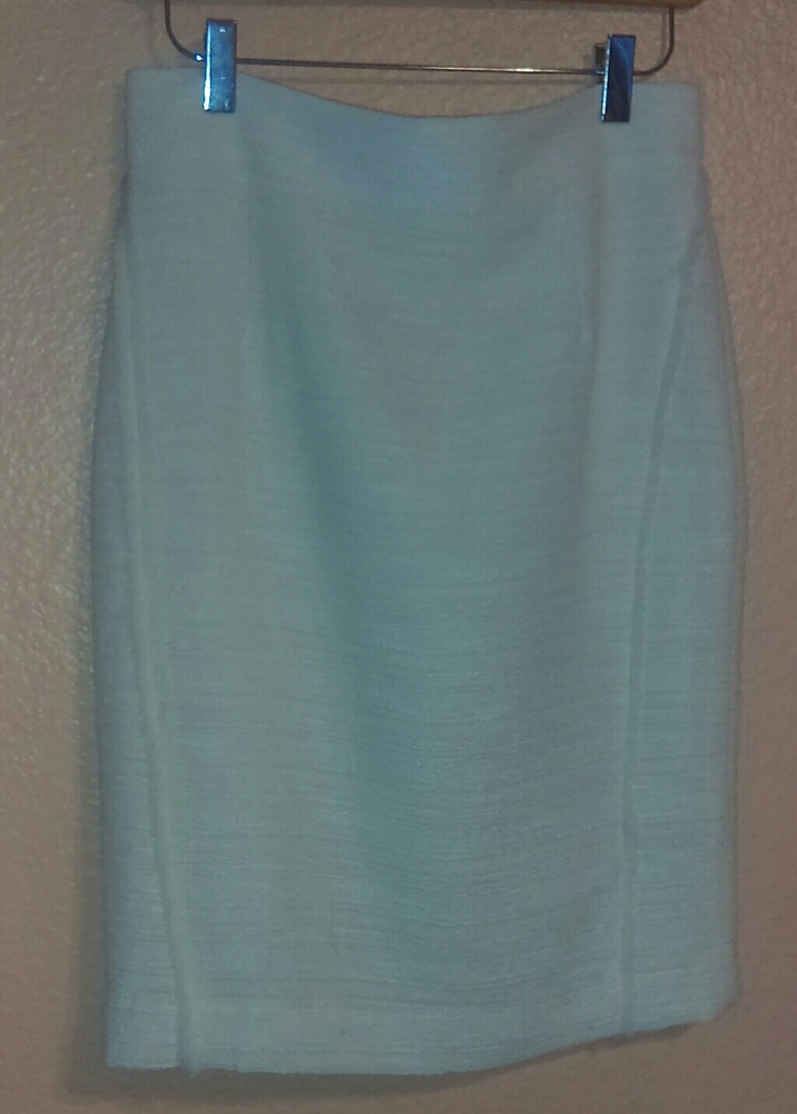 Antonio Melani fringed cream skirt